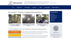Desktop Screenshot of micronfog.com